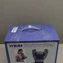 Baby Carrier with Hip Seat, for 0-48 Month Baby, Soft Baby Carrier Newborn to Toddler, 15-in-1 Ways to Carry, Adjustable Size with Sunshade, Windproof & Storage Functions (Navy)