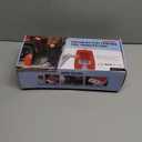 Fuel Transfer Pump (3.2GPM) with Hand Nozzle for Quick Stop Flow Control, 51" Hose Automatic Gas Pump with 4 Gas Can Fittings, USB and Battery Powered Portable Siphon Pump for Oil, Gasoline, Diesel