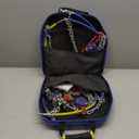 DEDC Auto Lock Snow Tire Chains,1Min Quick,4.5mm Enhance Manganese Steel Heavy Anti Skid Chains for Car Off Road SUV And Pickup Trucks Traction Ice Iced Cold Road 255 265 275 285 295 Set of 2 (KS1618)