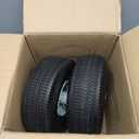 105-3471 Front Wheel and Tire Assembly Replacement for Toro TimeCutter Z 4.10/3.50-4/Exmark Quest Z-Turn Riding Mower(2 Pack)