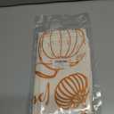 DUZXLCQ Fall Pillow Covers 18x18 inch Set of 2 White Pumpkins Thanksgiving Autumn Fall Decorative Throw Pillow Covers Farmhouse Decor Cushion Case Harvest Decorations for Couch Sofa Bed Home Outdoor