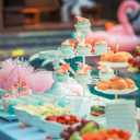 PATIKIL Cupcake Wrappers Paper, 50 Pack Baking Cups Standard Wave Decoration for Anniversary Birthday Weddings and Parties, Red