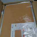 XBoard 24 x 18 Inch Wall-Mounted Office Cork Board, Notice Bulletin Board with Aluminum Frame
