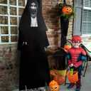 MCJC Horror Cardboard Cutout,Life Size Cardboard Standing,Halloween Indoor Outdoor Decorations