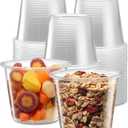 {5 oz,200 Cups} Clear Diposable Plastic Portion Cups No Lids, Small Mini Containers For Portion Controll, Jello Shots, Meal Prep, Sauce Cups, Slime, Crafts, Disposable Souffle Cups & Much more