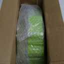 COLOSUS Disposable Plastic Plates 60Pcs, Light Green Party Plates, Heavy Duty 30 Dinner plate 10.5" and 30 Salad/Dessert Plate 8.25" for Easter Party Dinner