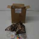 139 Pcs Halloween Potion Bottles Decorations Indoor Apothecary Plastic Bottle Set Witch Potion Jars with Stickers Pendants for Tiered Tray Decorations Halloween Party Supplies(Spherical)