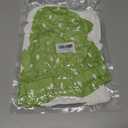 Toddler Girl Clothes Tie Knot Shoulder Sleeveless Ruffle Tops Bow Tie Waist Shorts Toddler Clothes for Girls (4-5T, Green)