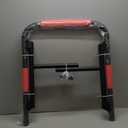 Generic Dip for Calisthenics and Strength Training (Black Red)