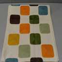 13"x 72" Embroidered Canvas Table Runner, Mosaic