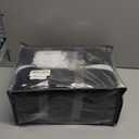 Neutral Black Linen Pinch Pleated Blackout Curtains 108 Inches Long for Bedroom Pleated 100% Black Out Drapes with Liner Black Farmhouse Modern Extra Long 108 Inch Curtain for Living Dining Room