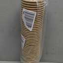 Restaurantware-Sustain 12 Ounce BPI-Certified Hot Cups,  Single Wall Coffee Cups - Lids Sold Separately, Leakproof PLA Coating, Compostable Kraft Paper Cup, For Hot Or Cold Drinks, 37 Pieces