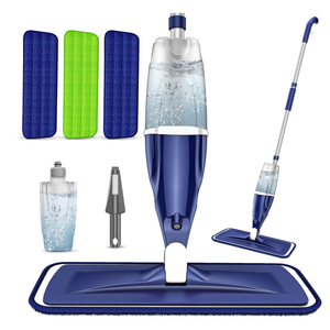Microfiber Spray Mop for Floors Cleaning: Wet Dry Hardwood Floor Mops with 3 Washable Reusable Pads for Swiffer Powermop  Flat Mop with Sprayer for Tile Wood Laminate Vinyl Marble