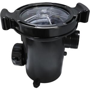 310-6500B Pool Pump Strainer Housing with Lid & Basket Compatible with Waterway Hi-Flo/Hi-Flo II Pumps 310-6500B Pump Housing Designed for Swimming Pool and Spa Pumps