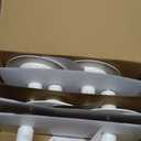 Soliseed 5/6 Inch Retrofit LED Recessed Lighting,12W=60W,5000K Daylight,800LM,Height Adjustable Retrofit Downlight ETL Damp Rated,Dimmable,Bevel Trim,Recessed Lights Easy Install,6-Pack