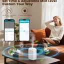XEITIN Waterless Essential Oil Diffuser 3000 Sq.Ft Coverage for Large Home Hotel Office, 400ml Cold Air Scent Machine, Bluetooth App Control, No-Noise Aroma Diffuser Wall Mount Gift for Mom for Her