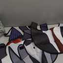 Zhanmai 4 Pcs Funny Large Adult Bibs Washable Dining Clothing Protectors for Women Men Eating Feeding (Classic Style), 40 x 60 cm