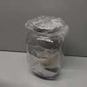 1 Gallon Glass Beverage Dispenser with Lid, Stainless Steel Spigot, Glass Drink Dispensers for Parties, Lemonade Dispenser With Ice Cylinder for Weddings, Party,Sun Tea Jar, Water Juice Dispensers