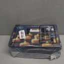 Retisee 48 Pcs Flameless LED Tea Lights Gold Black Glitter Electric Fake Candles for Centerpieces Battery Operated Anniversary Decorations Romantic Winter Decor for Wedding Festival Christmas Birthday (1.65 Inch)