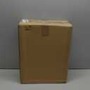 Pinkpum 5 Pack Stackable Plastic Storage Closet Organizers and Storage Bins Drawer Shelf Storage Container for Wardrobe Cupboard Kitchen Bathroom Office White