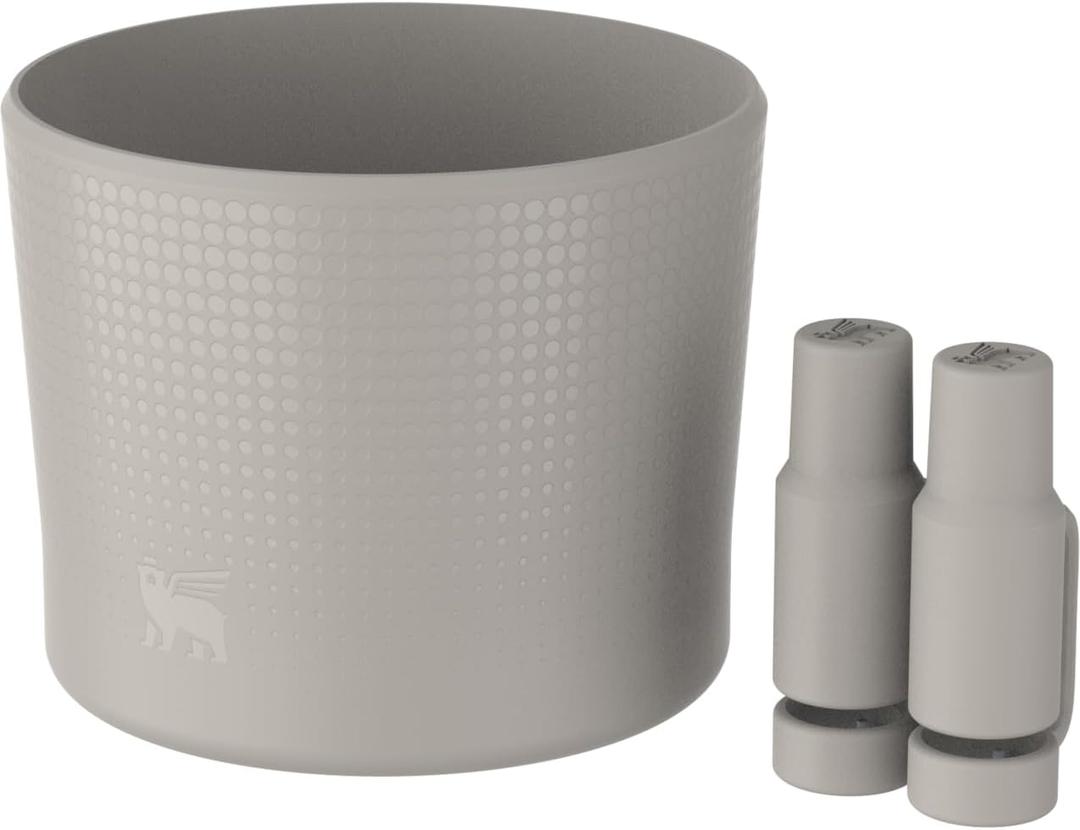 Stanley Quencher Boot and Straw Cover Cap | Anti-Slip Silicone Protector for Tumbler with Handle | Accessory Set for Stainless Steel Drinking Cup | BPA-Free