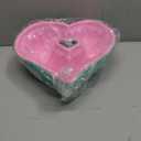 HUAKENER 2 Pack Heart Fluted Cake Pan, 9 Inch Heart Cake Molds, Nonstick Silicone Cake Molds (Flower)