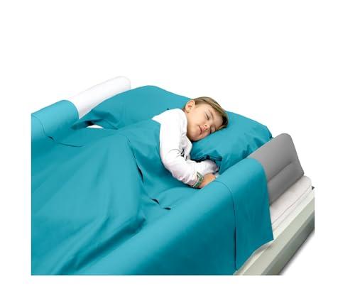 BANBALOO - 1-Pack Inflatable Bed Bumper for Children - Child Fall Protection, Inflatable Travel Bed Rail, for fold-Away, Single, Double, Queen Size, King Size and Montessori beds BANBALOO - 1-Pack Inflatable Bed Bumper for Children - Child Fall Protection, Inflatable Travel Bed Rail, for fold-Away, Single, Double, Queen Size, King Size and Montessori beds