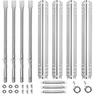 Grill Replacement Parts for Charbroil Preformance 4 Burner Grills 463342119 463377319 463332718 463673017 463376018P2,Char-broil 463342119 Replacement Parts,Heat Plate for char-broil 4 Burner Grill