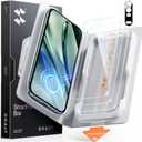 SMARTDEVIL Screen Protector for Google Pixel 9 Pro (3 Pack) + Camera Lens Protector, HD Tempered Glass, Fingerprint Unlock Friendly, 9H Military-Grade Protection, Scratch & Drop Resistant