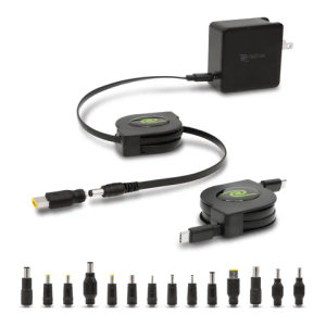 ReTrak UNIVERSAL USB-C LAPTOP CHARGER+14 ADAPTER TIPS 6.6 Ft Cables