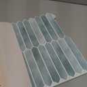 CRE8TIVE 16 Sheets Green Long Hexagon Tile Kitchen Backsplash Tiles Peel and Stick Backsplash for Bathroom Waterproof Self Adhesive Back Splash Stick on Tile for Laundry Room Shower Wall Tiles 12"x12"