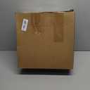 Nitial 12 Pcs Heavy Duty Serving Tray with Clear Lid, Round Elegant Gold Catering Trays Disposable Large Plastic Platters for Fruit Cake Sandwich Food Picnic Christmas Party Supplies (12 Inches)