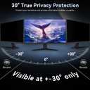 [2024 New] 34 Inch Computer Privacy Screen Filter for 21:9 Widescreen Monitor, Removable Eye Protection Anti Glare Blue Light Filter Privacy Shield, Anti Spy Screen Protector Film 34 in