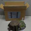 Extra Large Resin Reptile Hideouts Cave Habitat Decor for Reptiles, Amphibians, Fish Tanks and Gecko, Leopard