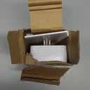 Socket Wall Shelf-CFMASTER 10 Port Surge Protector Wall Outlet, 8 Electrical Outlet Extenders and 2 USB Ports 2.4A, with Removable Built-In Shelf, FCC Listed (1, White)