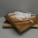 Fainne 24 Pcs Gold Mini Gift Bags with Handle Gift Card Bags Bulk Extra Small Paper Party Favor Boxes Tiny for Christmas Wedding Baby Shower Birthday Wrapping Supplies, 4.7 x 3.9 x 2.3 Inch 