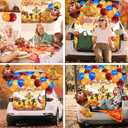 Religious Halloween Trunk or Treat Car Decorations Kit, Fall Church Trunk or Treat Car Decoration with Jesus Backdrop Turkey for Autumn SUV Archway Garage Halloween Party Decorations Outdoor