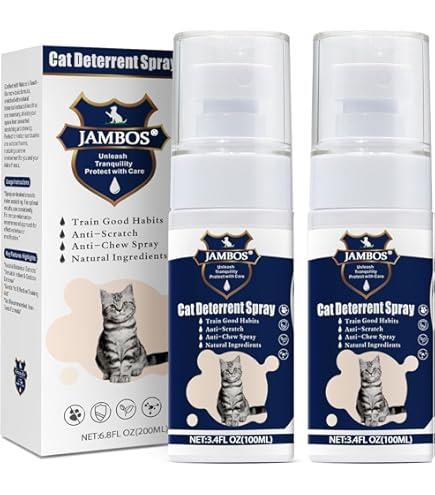 Cat Deterring Spray, 3.4 fl oz, 2pack