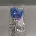 CiaraQ Bottle Cleaning Brushes, 8 Inch Nylon Tube Brush Set, Cleaner for Narrow Neck Bottles Cups with Hook, Set of 10pcs. (Blue)