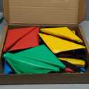 Trampoline Basketball Hoop with 3 Hoops and 3 Balls, Lightweight Basketball Hoop for Trampoline, Easy to Install with Universal Attachment