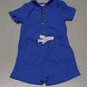 TOKIAGO Toddler Baby Boys Clothes Ribbed Button-Down Shirt Tops +Shorts Pocket Outfit 2 PCS set 12 Months-5T Without Tee 12-18M