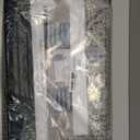 Kitchen Rugs and Mats Non Skid Washable Set of 2 PCS, Absorbent Runner Rugs for Kitchen, Front of Sink, Kitchen Mats for Floor, 17.3"x 47"+17.3"x 29" (Black)