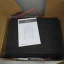 Furnulem Night Stand, Tall 4 Drawers Dresser for Bedroom, Hallway, Nursery, Closet Organizer, Nightstand Bedside Table Furniture, Vertical Storage Tower Fabric, Sturdy Steel Frame, Wood Top (Rustic Brown)