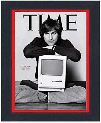 CountryArtHouse 8" x 10 3/4" Time Magazine Display Solid Wood Frame | Complete with Acrylic, Backing, and Hardware - Fits Any Magazine Measuring 8" x 10 3/4"