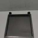 Adjustable Locker Organizer Shelf, 30LB Load-Bearing Metal Locker Shelf for Schools, Offices, Gyms, Locker Shelf Expandable to Fit Your Locker 11-18 (1, Black)