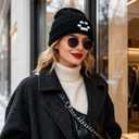 Quackity Merch LAS Nevadas Beanie (Black)