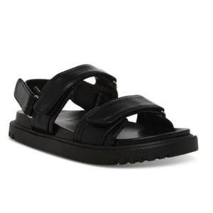 Madden Girl Amore Footbed Sandals Black,Size  4