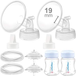 19mm Flange Maymom Pump Parts Compatible with Spectra S2 S1 9 Plus Replacement Kit Not Original Spectra S2 S1 Replacement Pump Parts