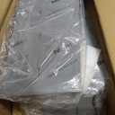 ALMULOO Drop Visor 13" x 10"for Peterbilt 377 378 379 335 386 388 389 Flat Top & Ultra Cab, 304 Stainless Steel Sun Shade Visor