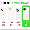 AOTESIER Shockproof for iPhone 14 Pro Max Case, Upgraded [Camera Protection] Food Grade Silicone Phone Case with [2 Screen Protectors], Anti-Scratch Soft Microfiber Lining Inside, 6.7 inch, Natural